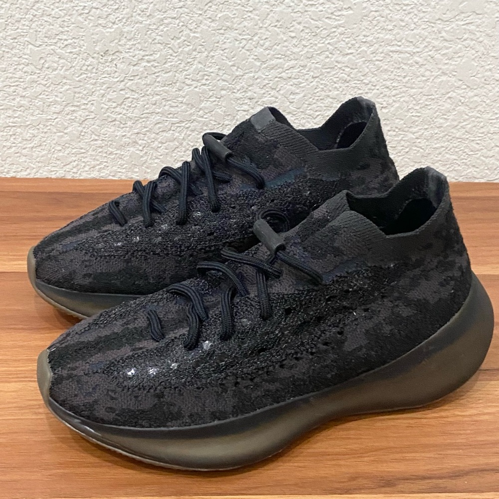 ADIDAS ART H02536 Yeezy Boost 380 Onyx Reflective Men’s Sneakers Size 6 US